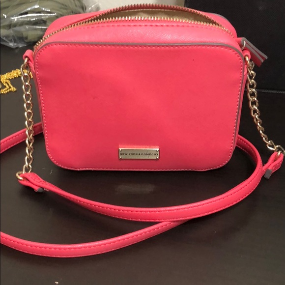 New York & Company Handbags - New York and Company coral purse